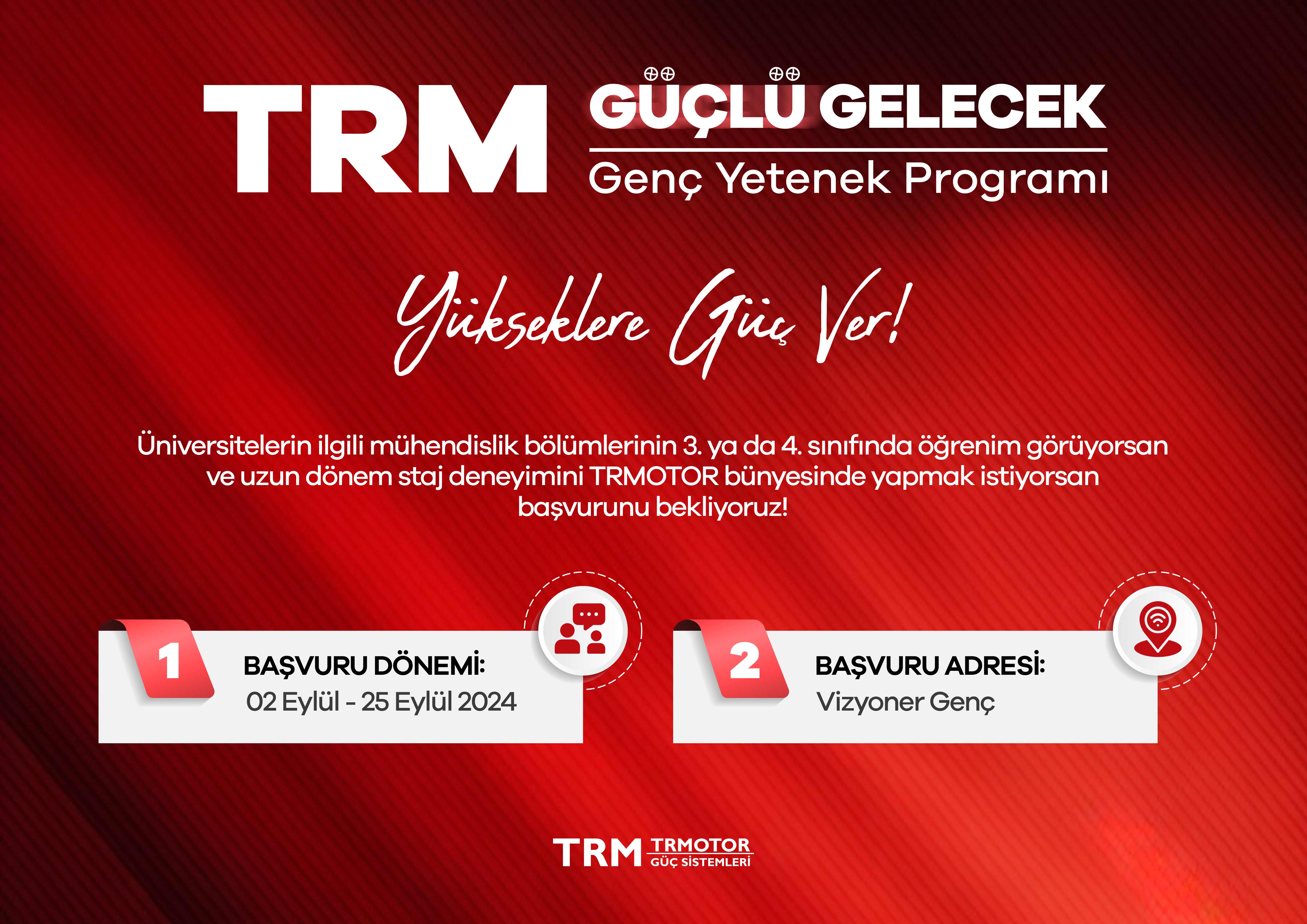 GÜÇLÜ GELECEK Genç Yetenek Programı Başvuruları Başladı!